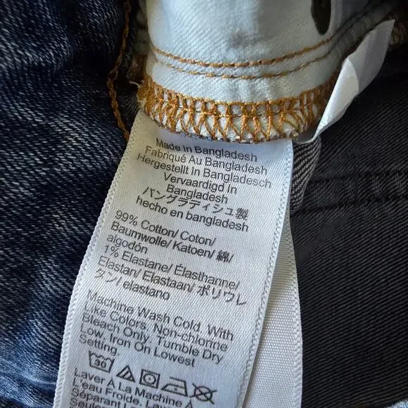 J, Crew Curvy Essential Straight Jeans Stretch Size 27 Cropped Classic Comfort - Picture 7 of 10